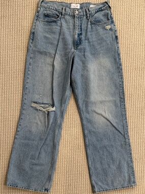 FRAME DESIGNER DENIM JEANS High’N’Tight Wide Leg Size 31 ( 10 12 ) Blue NWOT